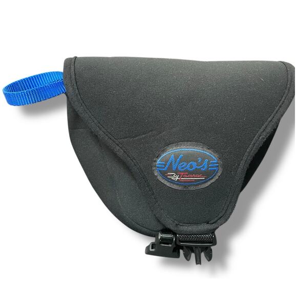 Tamrac Neos Neoprene DSLR Day Holster Camera Bag Black USA Made Vintage - Picture 10 of 10